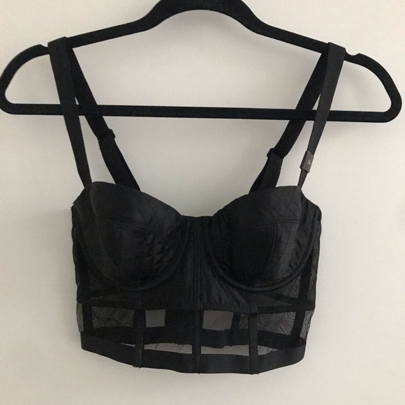 Victoria's Secret Other - Victoria Secret Bustier Corset Black 32D